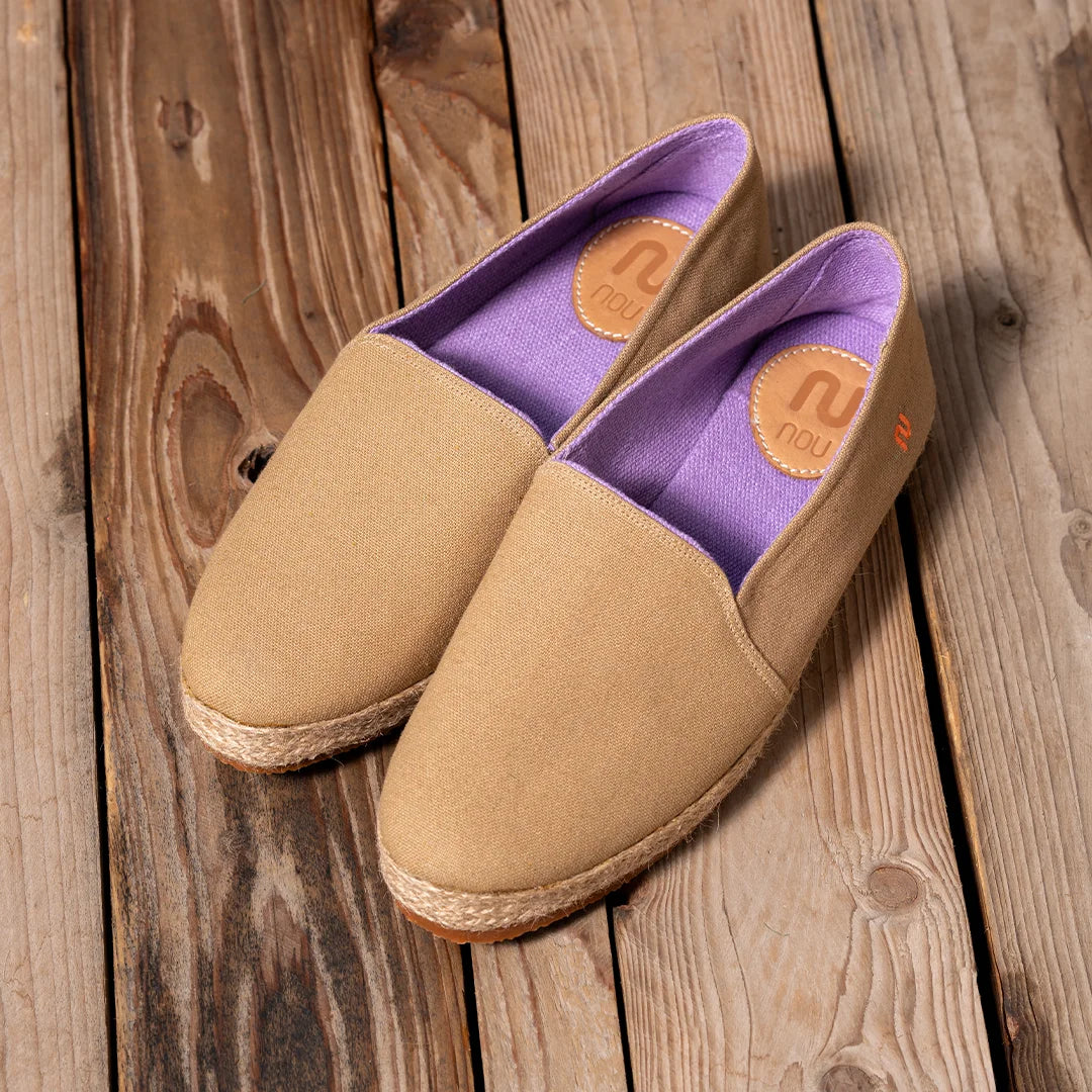 Classic Jute Espadrille Beige