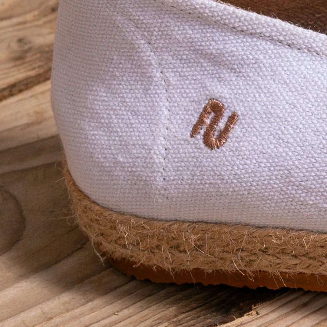 Classic Jute Espadrille White