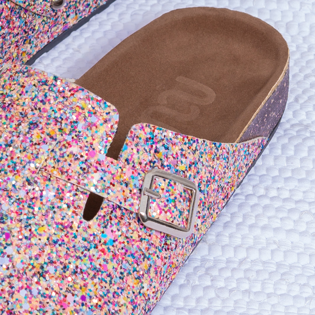 Glittery Clogs Pink